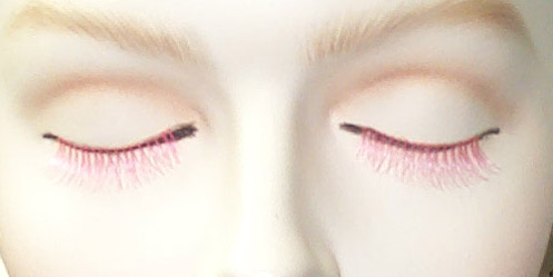 Pink Color Eyelashes